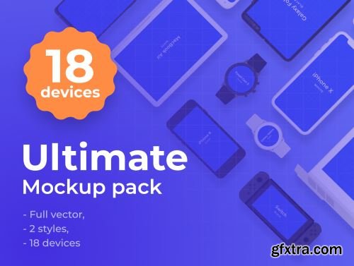 Ultimate mockup pack Ui8.net