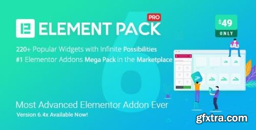 CodeCanyon - Element Pack - Addon for Elementor Page Builder WordPress Plugin v7.3.1 - 21177318 - Nulled