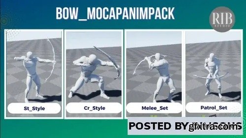 Bow MocapAnimPack v4.27, 5.0-5.2