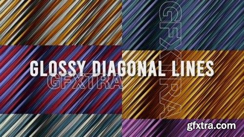 Glossy Diagonal Lines Background Pack 1351665
