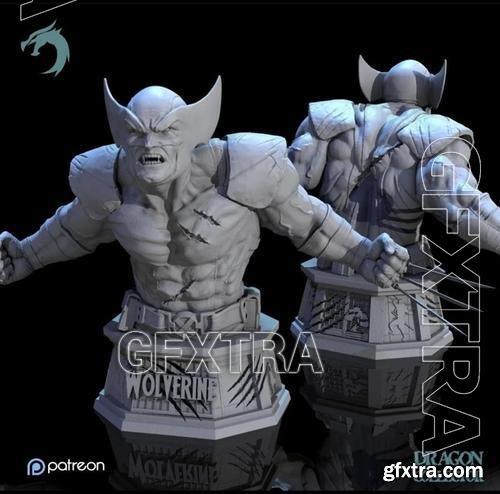 WolverineBust &ndash; 3D Print Model