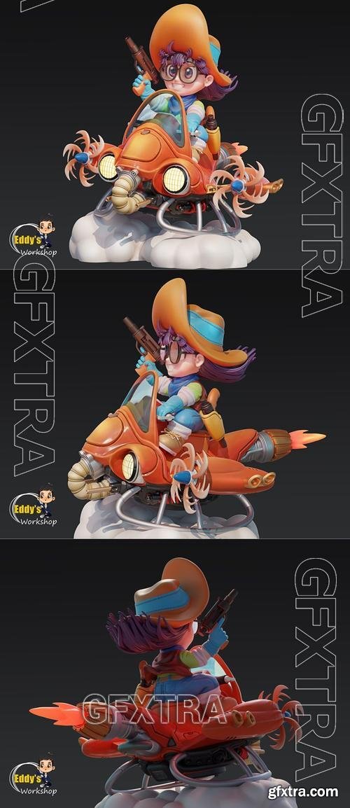 Eddy Workshop - Arale &ndash; 3D Print Model