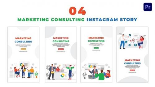 Videohive - Eye Catching Marketing Consulting Character Instagram Story - 47453883 - 47453883