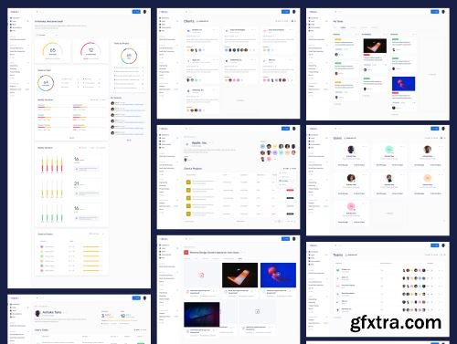 TREVA UI Kit & Design System Ui8.net