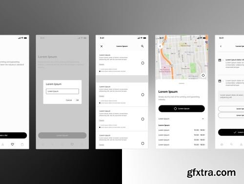 300+ Mobile UI Screens Ui8.net