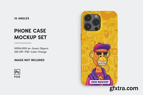 Phone Case Mockup Set 5ZJ5HQD