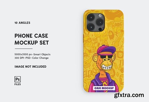 Phone Case Mockup Set 5ZJ5HQD