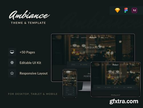 Ambiance - Theme and Template Ui8.net