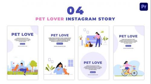 Videohive - Pet Lovers Premium Vector Instagram Story - 47455522 - 47455522