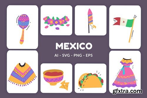 Mexico Vector Illustration v.2 APWAPM6