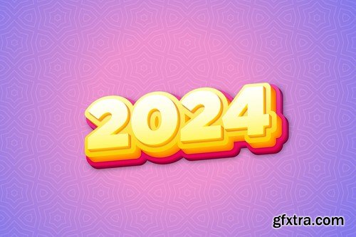 Happy New Year 3D Text Effect P6R7HP7