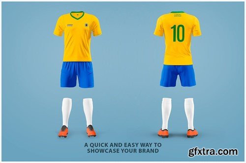 Soccer Uniform Mockup US3AFKN