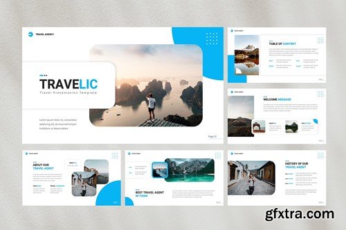 Travelic — Travel Powerpoint Template GM7NSJD