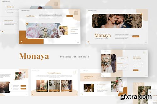 Monaya — Wedding Powerpoint Template QYTF597