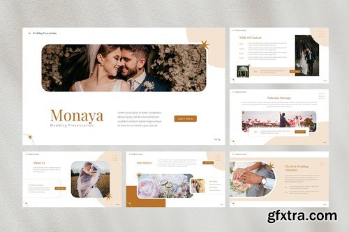 Monaya — Wedding Powerpoint Template QYTF597