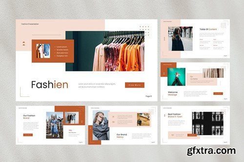 Fashien — Fashion Powerpoint Template RNK59V6