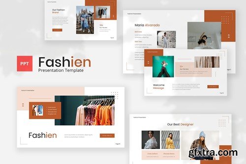 Fashien — Fashion Powerpoint Template RNK59V6