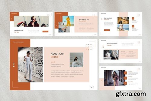 Fashien — Fashion Powerpoint Template RNK59V6