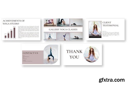 Aulia Studio Yoga Presentation Template Power Poin BWQ4P24