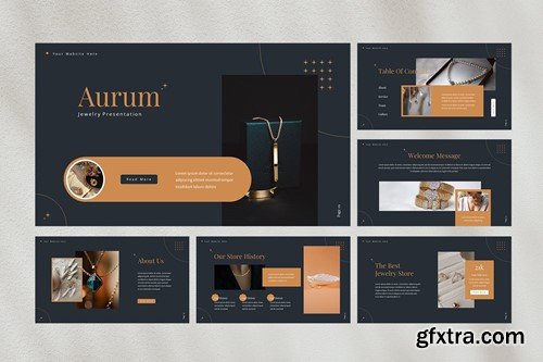 Aurum — Jewelry Band Keynote Template BSASDHZ