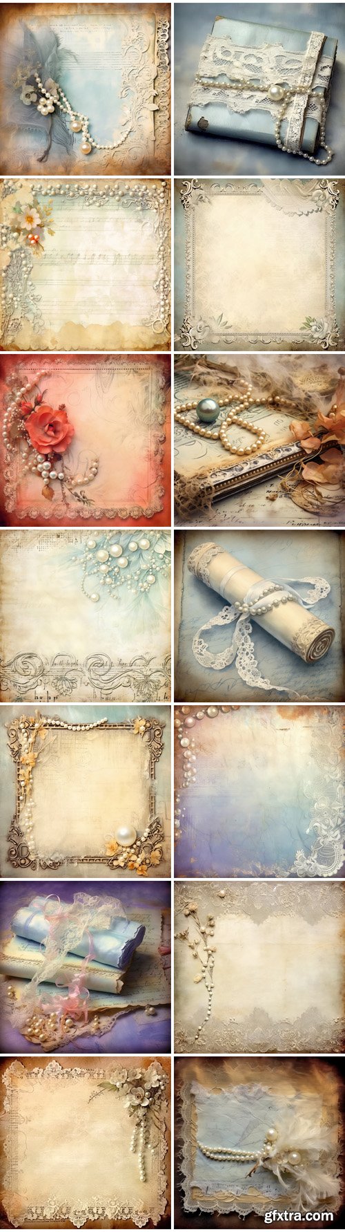 Ancient Notes - Vintage Textures Pack