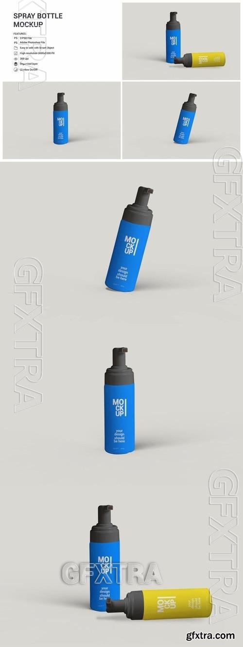 Spray Bottle Mockup 5F7RRLN