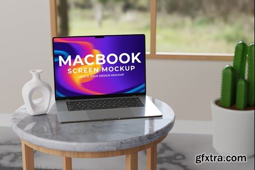 Macbook Screen Mockup 82A4YXJ