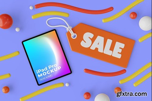 Ipad Mockup Sales Scene SEJTRW5