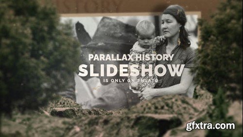 Videohive Parallax History Slideshow 47417246