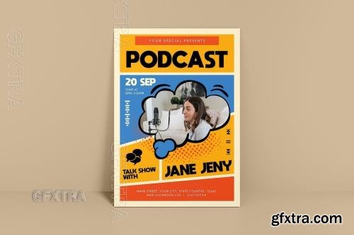 Podcast Live Flyer SQJUV9Q