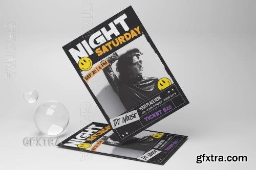 Night Party Flyer VRHRAH3