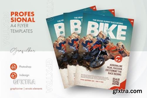 Bike Race Flyer Templates 7F2K573