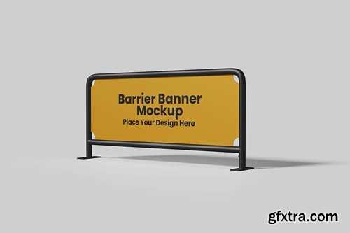 Barrier Banner Mockup JZKNQPN