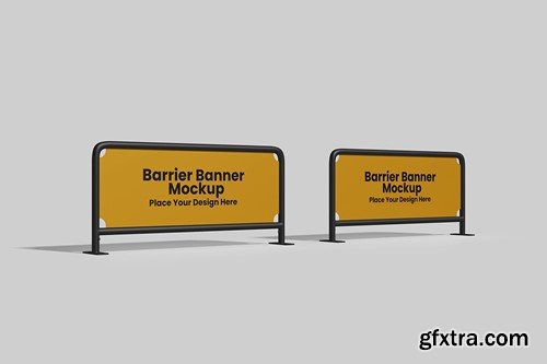 Barrier Banner Mockup JZKNQPN