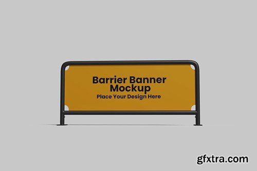 Barrier Banner Mockup JZKNQPN