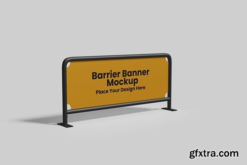 Barrier Banner Mockup JZKNQPN