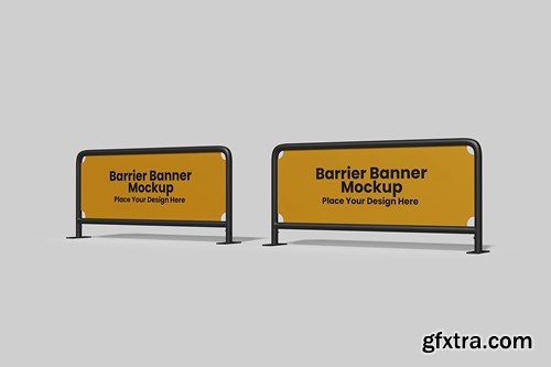 Barrier Banner Mockup JZKNQPN