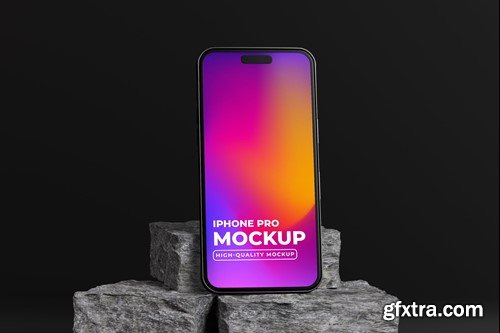 Screen Phone Display Mockup TR2JZBS