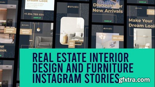 Videohive Real Estate Interior Design and Furniture Instagram Story and Reel 47502743