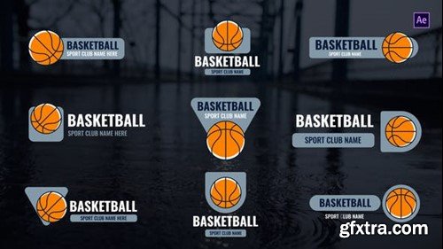 Videohive Basketball Titles After Effects 47496987