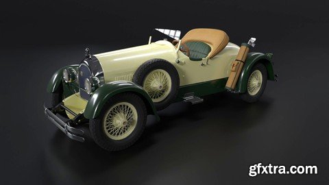 Create a Classic Speedster with Blender