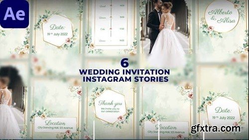 Videohive Wedding Invitation Instagram Stories 47523284