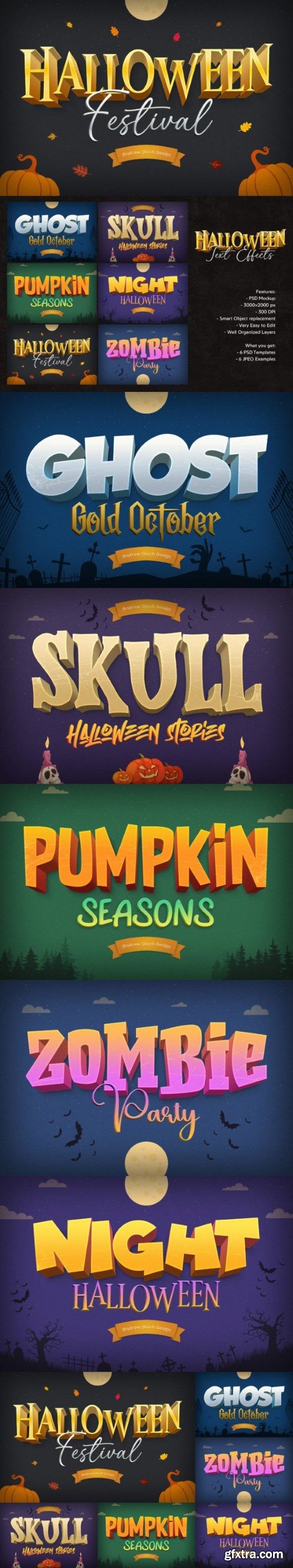 Halloween Text Effects