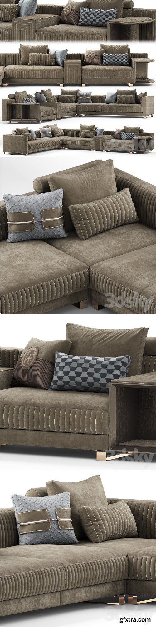 vittoriafrigerio Brandolini sofa