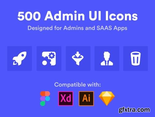 Admin UI Icon Pack Ui8.net