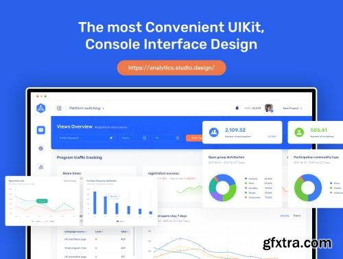 Analytics Dashboard UI Kit Ui8.net