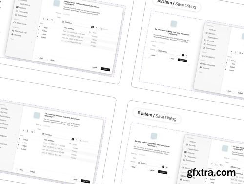 Apple MacOS 12 Design System Ui8.net