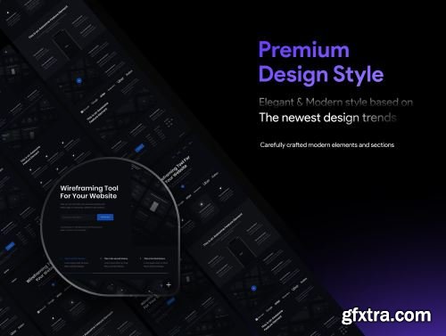 Uranus v1.3 - Wireframe Kit Ui8.net