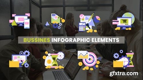 Videohive Business Infographic Concept Elements Pack 47493913