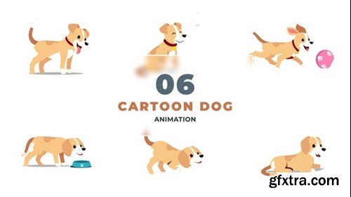 Videohive 2D Animated Cartoon Dog Template 47494441